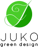 logotyp juko green design