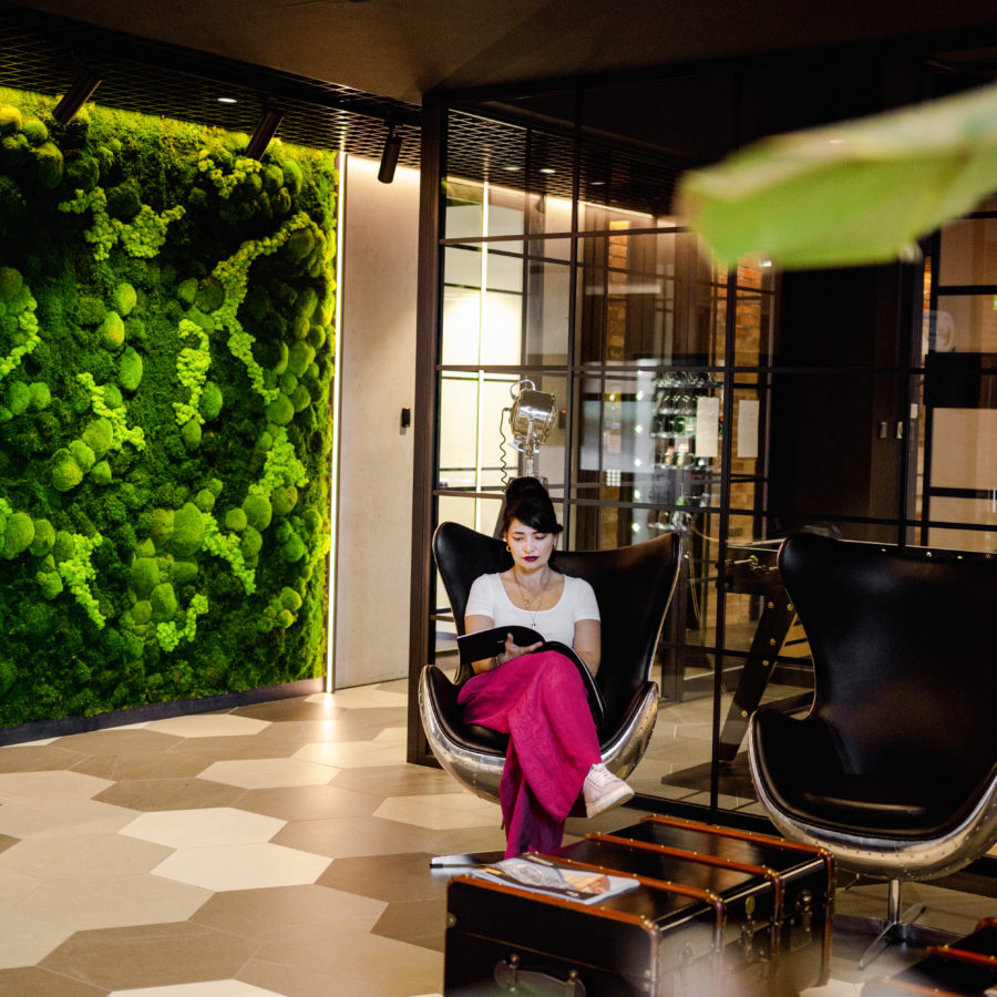 ogrody wertykalne w hotelach