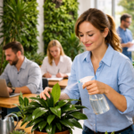 Pielęgnacja roślin w biurze